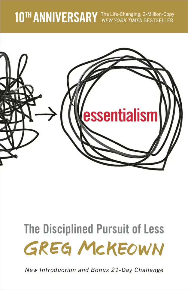 Essentialism book cover